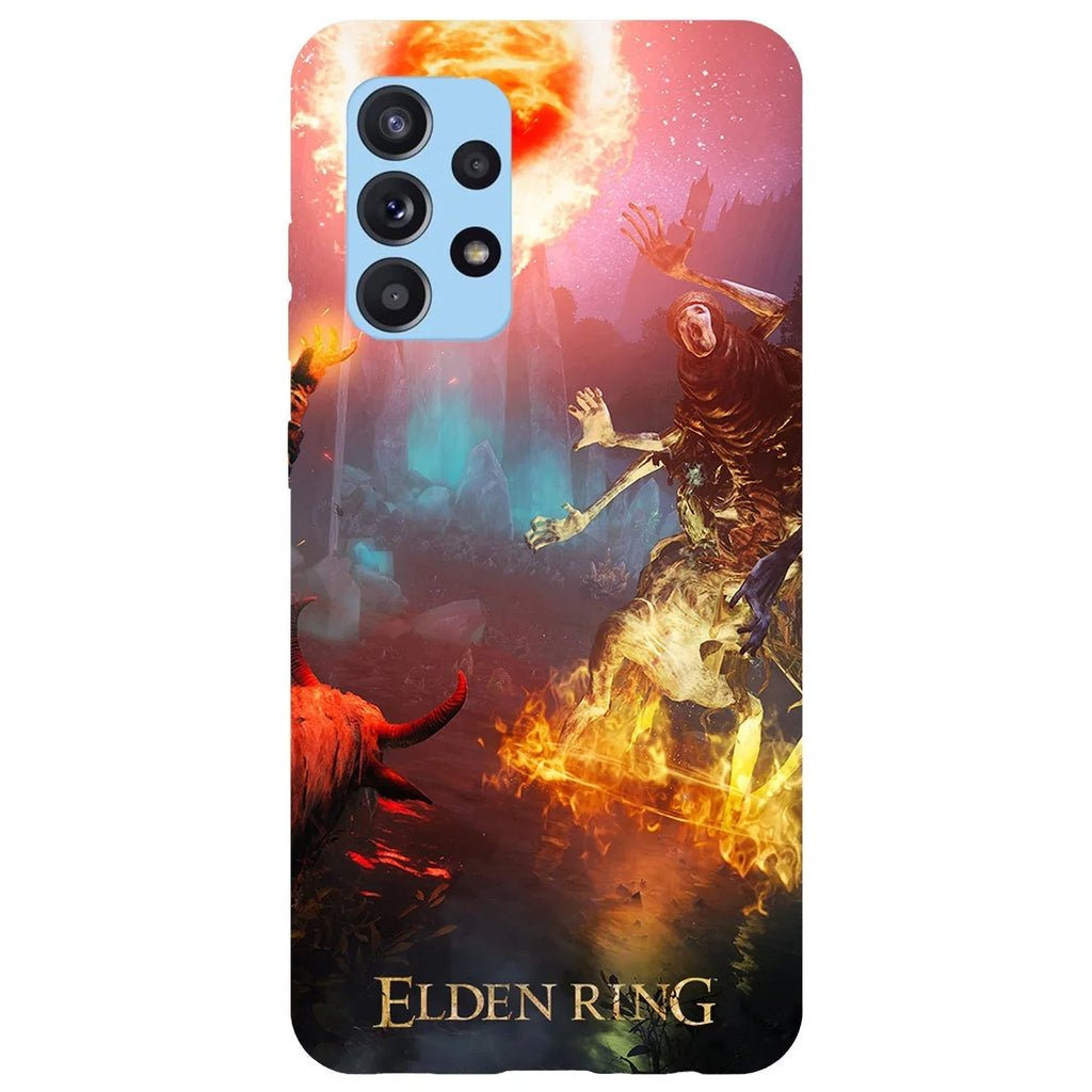 Husa compatibila cu Samsung Galaxy A22 5G model Boss Fight Elden Ring, Silicon, TPU, Viceversa - Viceversa