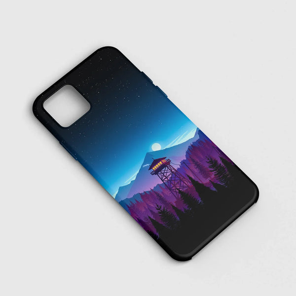 Husa Apple iPhone 13 Mini model Firewatch Tower, Silicon, TPU, Viceversa - Viceversa