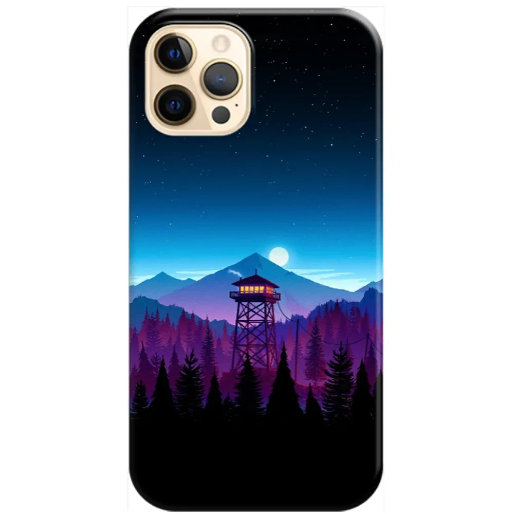 Husa Apple iPhone 12 / iPhone 12 Pro model Firewatch Tower, Silicon, TPU, Viceversa - Viceversa