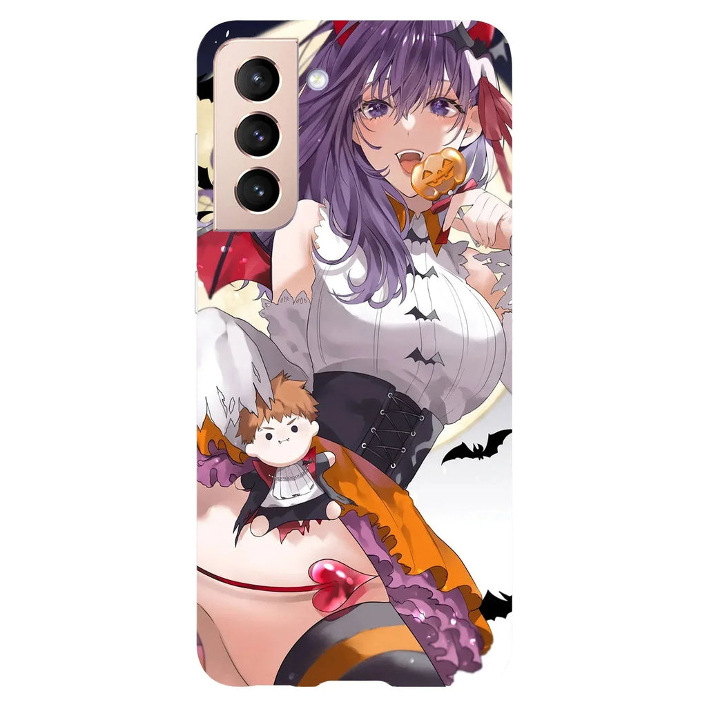 Husa compatibila cu Samsung Galaxy S21 FE model Hallowen, Silicon, TPU, Viceversa - Viceversa