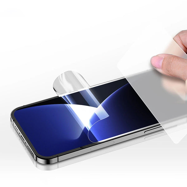 Folie Apple iPhone 12 Pro Max Fata Transparenta Premium Hydrogel  Antisoc, Regenerabila, Anti Amprenta