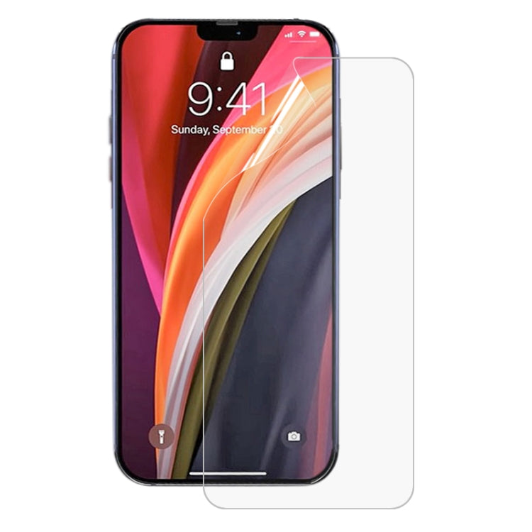 Folie Anti Glare Apple iPhone 12 Mini Fata Transparenta Premium Hydrogel Antisoc, Regenerabila, Anti Amprenta