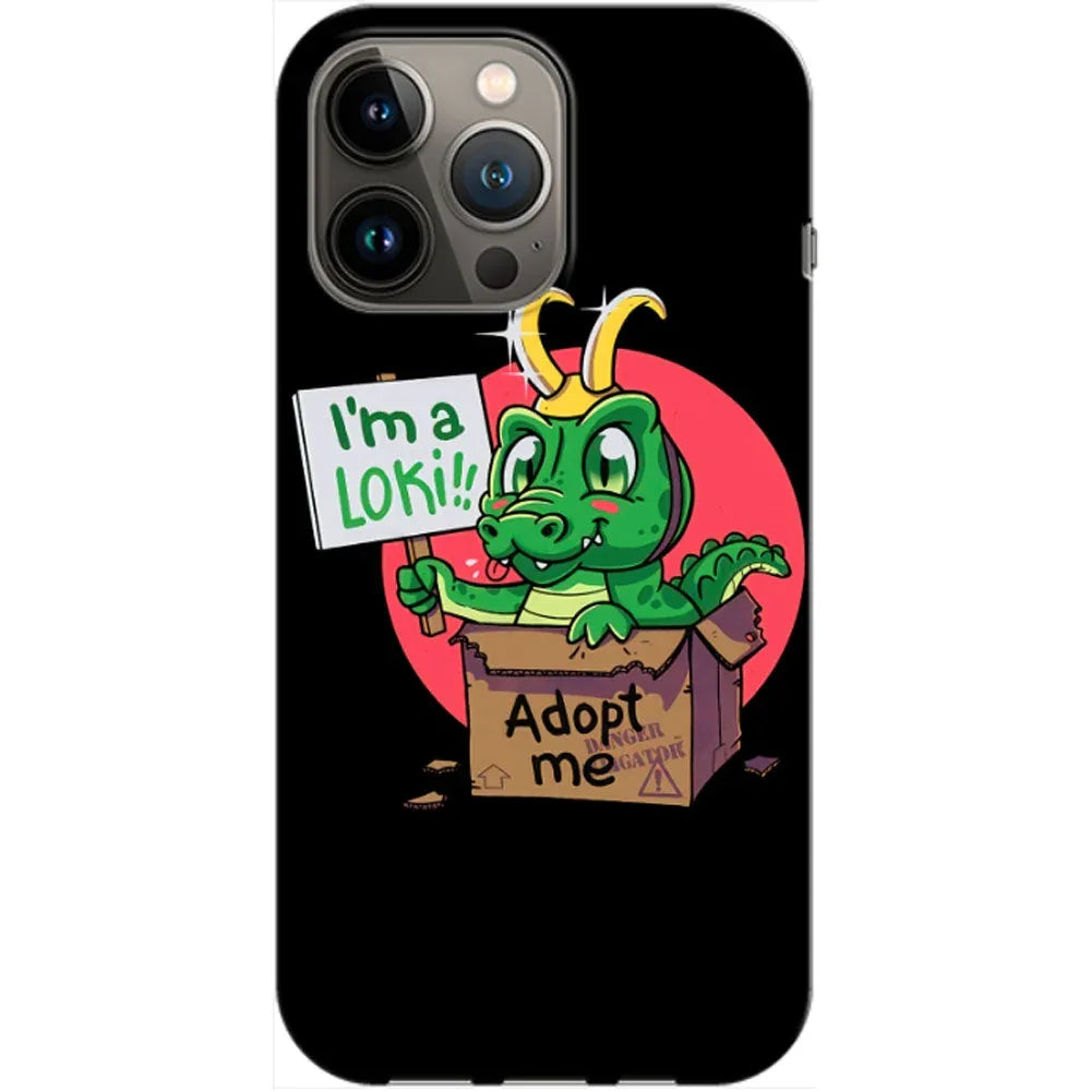 Husa Apple iPhone 12 Pro Max model Im a Loki Adopt me, Silicon, TPU, Viceversa - Viceversa