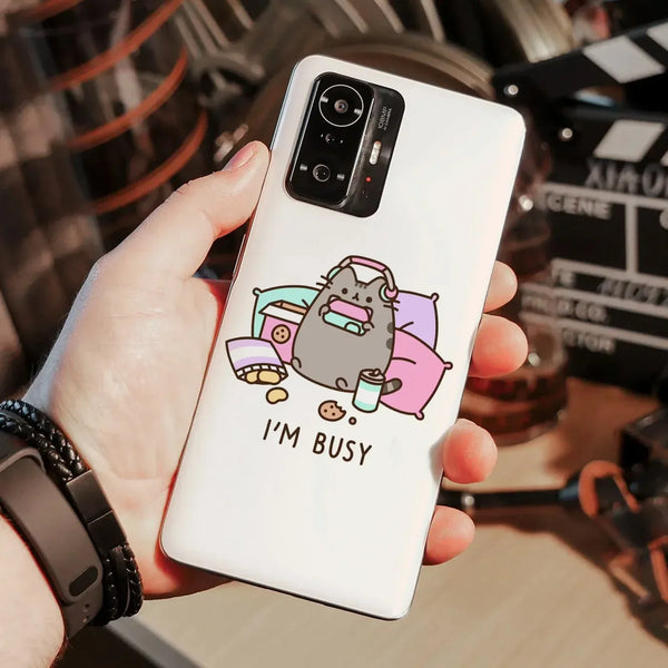 Husa compatibila cu Xiaomi Mi 11 Pro model Im Busy, Silicon, TPU, Viceversa - Viceversa