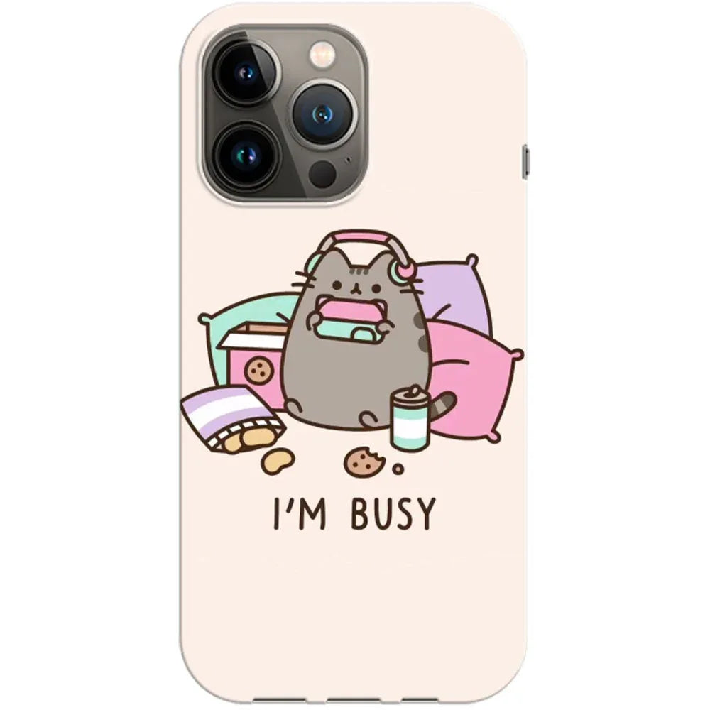 Husa Apple iPhone 12 Pro Max model Im Busy, Silicon, TPU, Viceversa - Viceversa