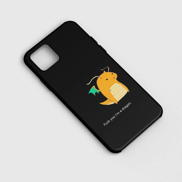 Husa compatibila cu Apple iPhone 12 Mini model I am a dragon, Silicon, TPU, Viceversa - Viceversa