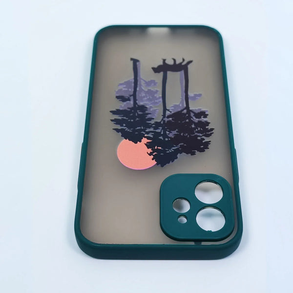 Husa compatibila cu Apple iPhone 12 model Lone Wolf, Silicon, TPU, Viceversa - Viceversa