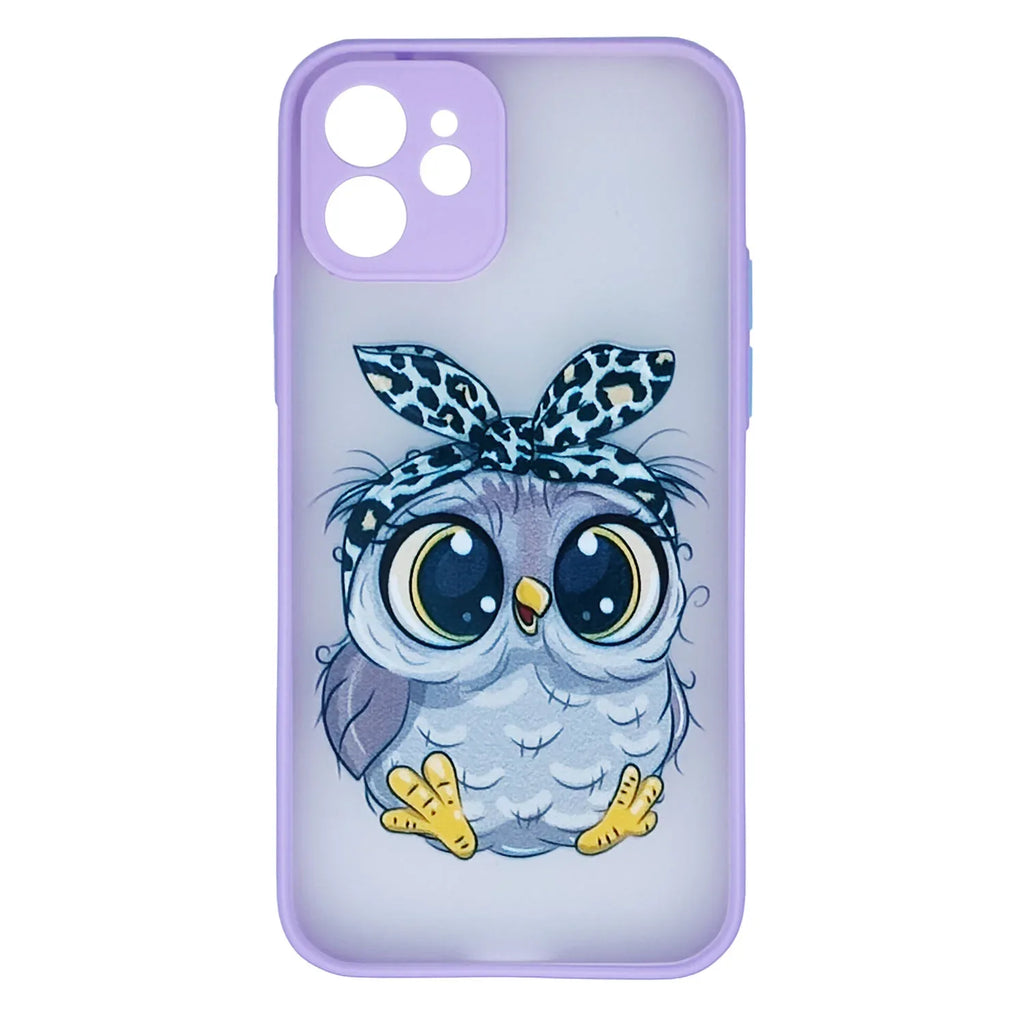 Husa compatibila cu Apple iPhone 12 model Smol Owl, Silicon, TPU, Viceversa - Viceversa