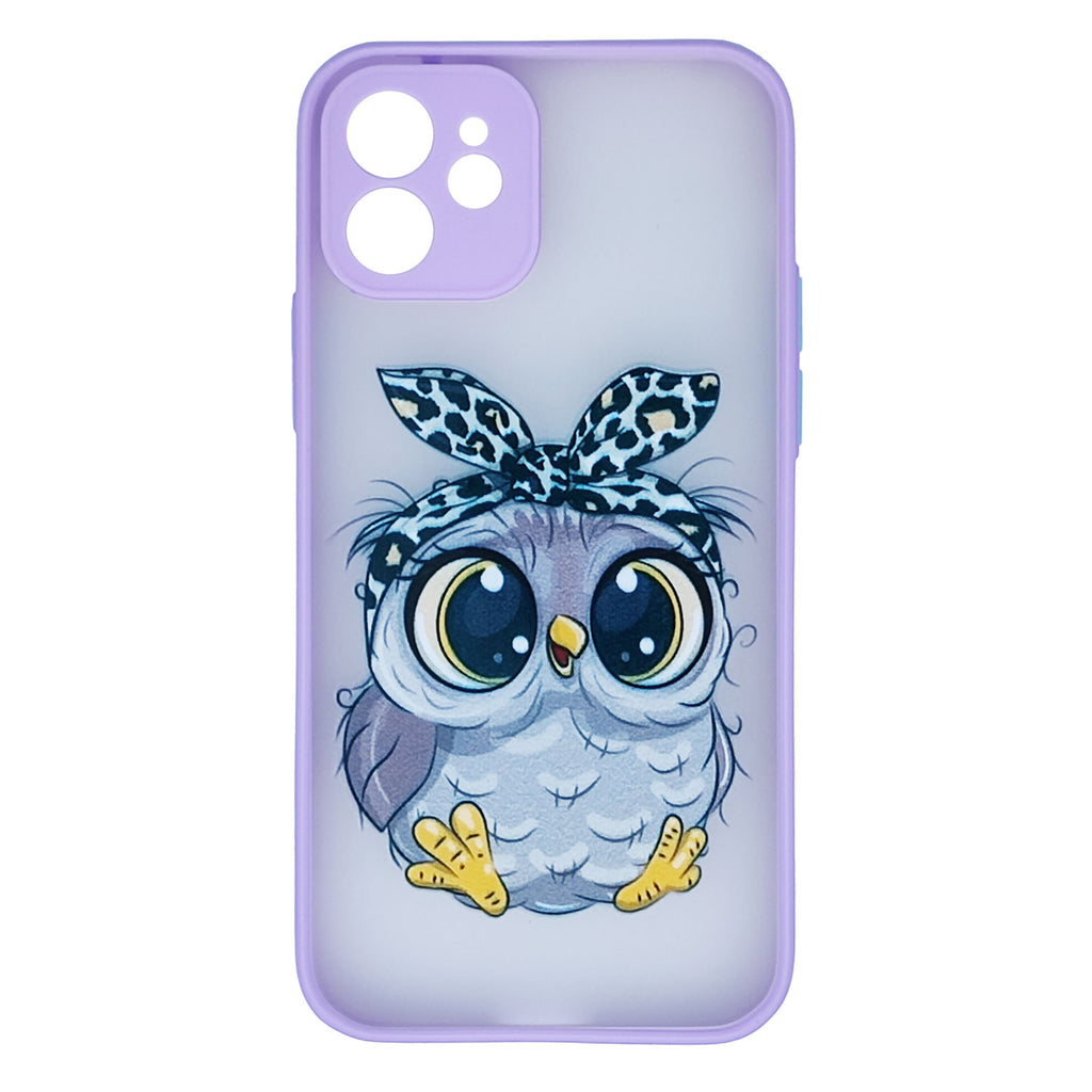 Husa compatibila cu Apple iPhone 12 model Smol Owl, Silicon, TPU, Viceversa