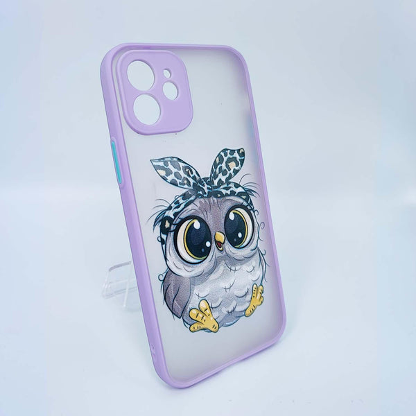 Husa compatibila cu Apple iPhone 12 model Smol Owl, Silicon, TPU, Viceversa - Viceversa