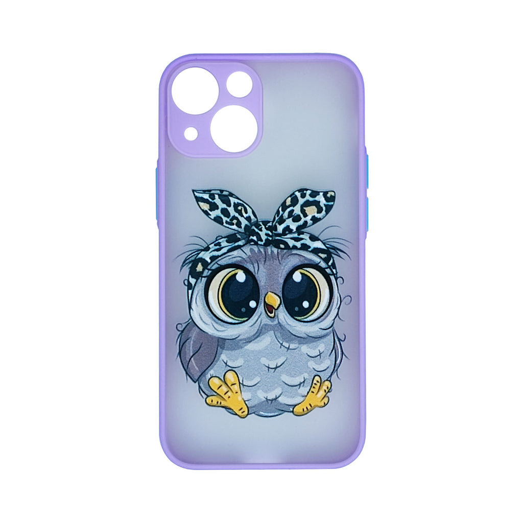 Husa compatibila cu Apple iPhone 13 Mini model Smol Owl, Silicon, TPU, Viceversa