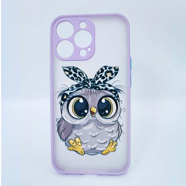 Husa compatibila cu Apple iPhone 13 Pro model Smol Owl, Silicon, TPU, Viceversa - Viceversa