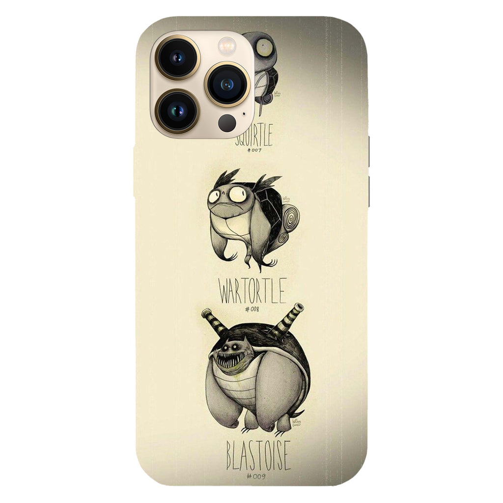 Squirtle evolutions Tenebrism Style