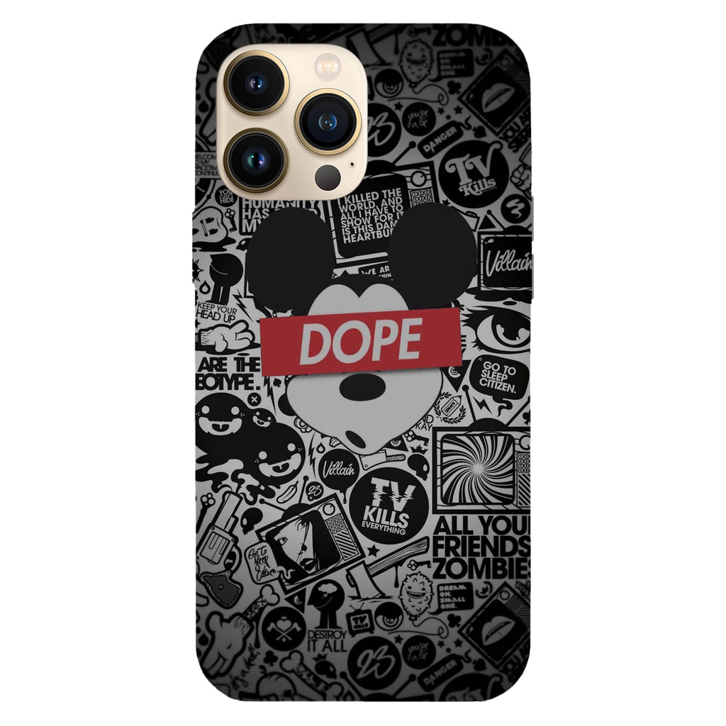 Husa model Dope Mickey Mouse