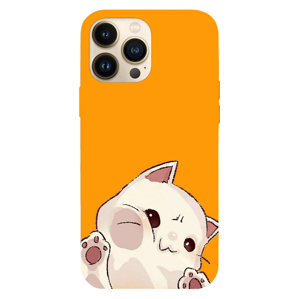 Husa model Kawaii frown cat - Viceversa