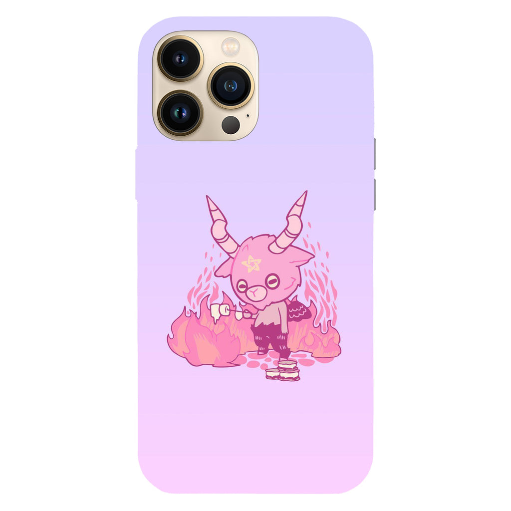 Husa model Kawaii pink devil