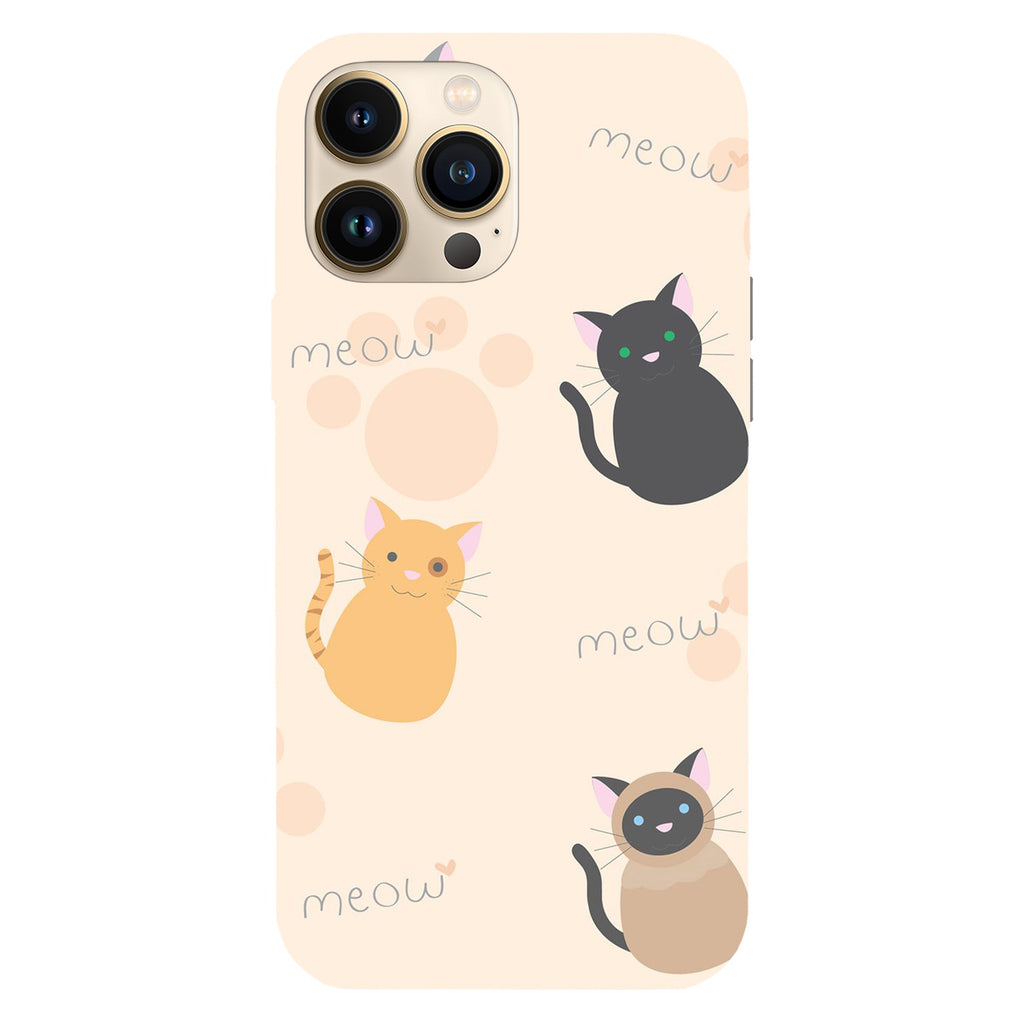 Husa model Meow pattern