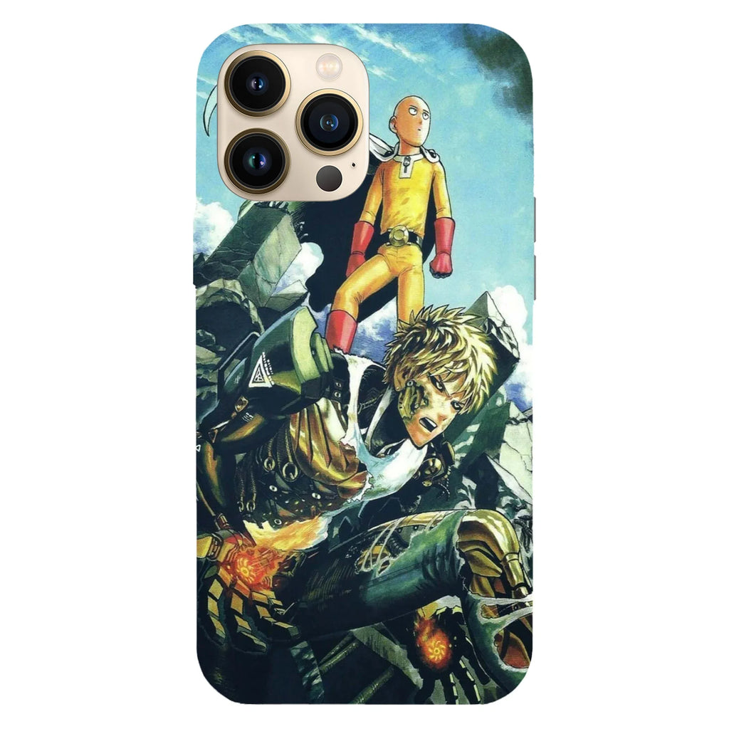 Husa model Saitama and Genos One Punch Man - Viceversa