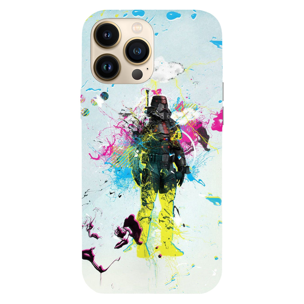 Husa model Spray paint