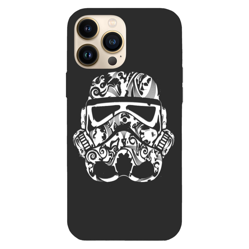 Husa model Stormtrooper face tattoo