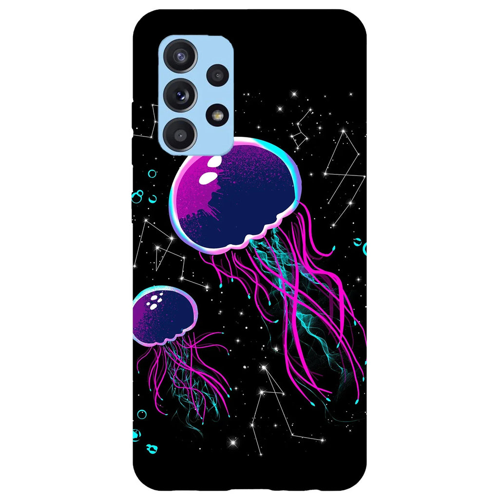 Husa compatibila cu Samsung Galaxy A53 5G model Jellyfish constellation, Silicon, TPU, Viceversa - Viceversa