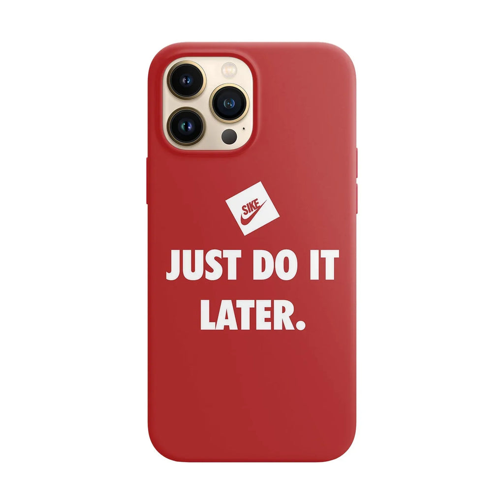 Husa compatibila cu Apple iPhone 14 Pro model Just do it later,Silicon, Tpu, Viceversa - Viceversa