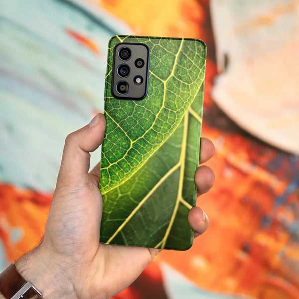 Husa compatibila cu Samsung Galaxy A53 5G model Leaf, Silicon, TPU, Viceversa - Viceversa