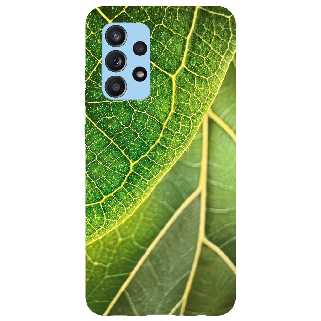 Husa compatibila cu Samsung Galaxy A53 5G model Leaf, Silicon, TPU, Viceversa - Viceversa