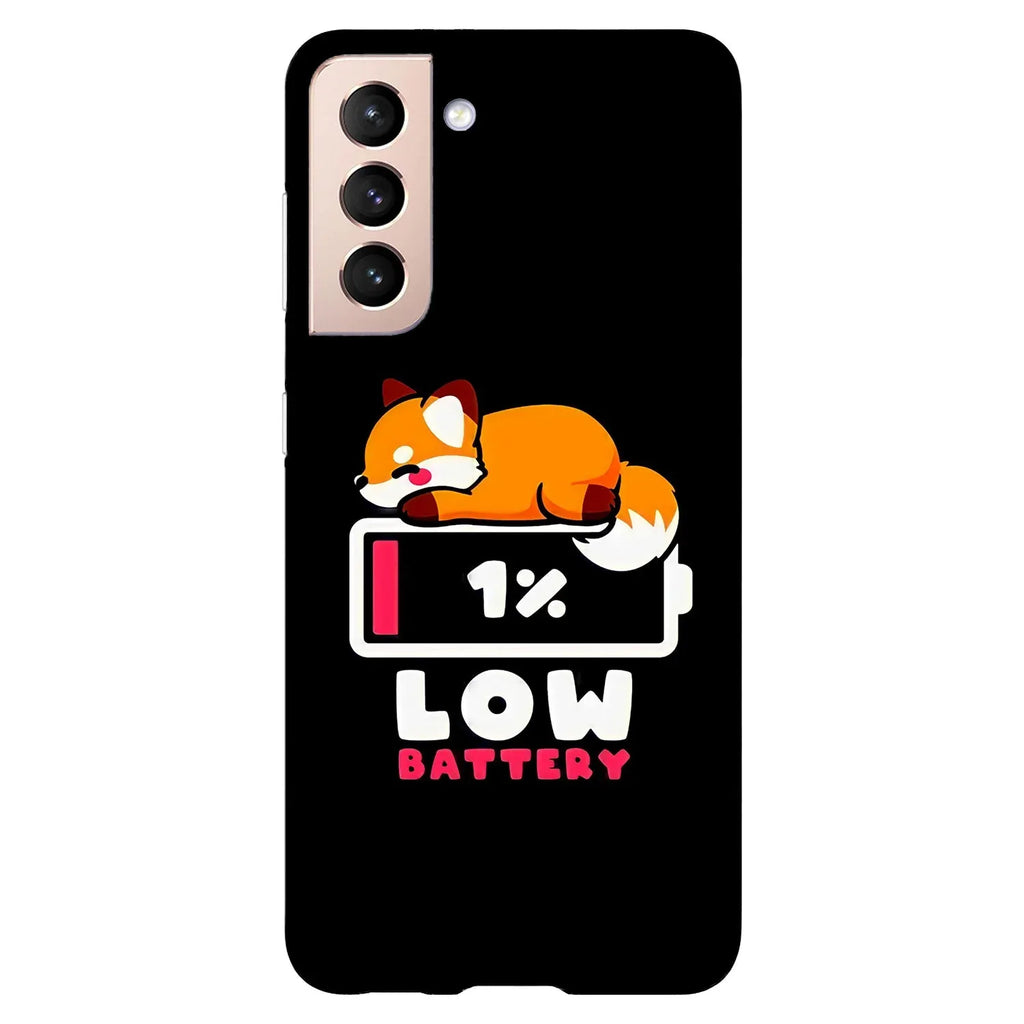 Husa compatibila cu Samsung Galaxy S20 Ultra model Low battery, Silicon, TPU, Viceversa - Viceversa