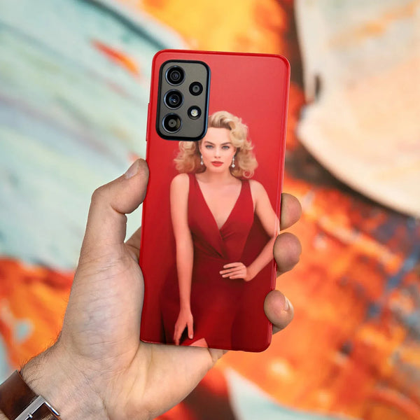 Husa compatibila cu Samsung Galaxy A53 5G model Margot Robbie, Silicon, TPU, Viceversa - Viceversa
