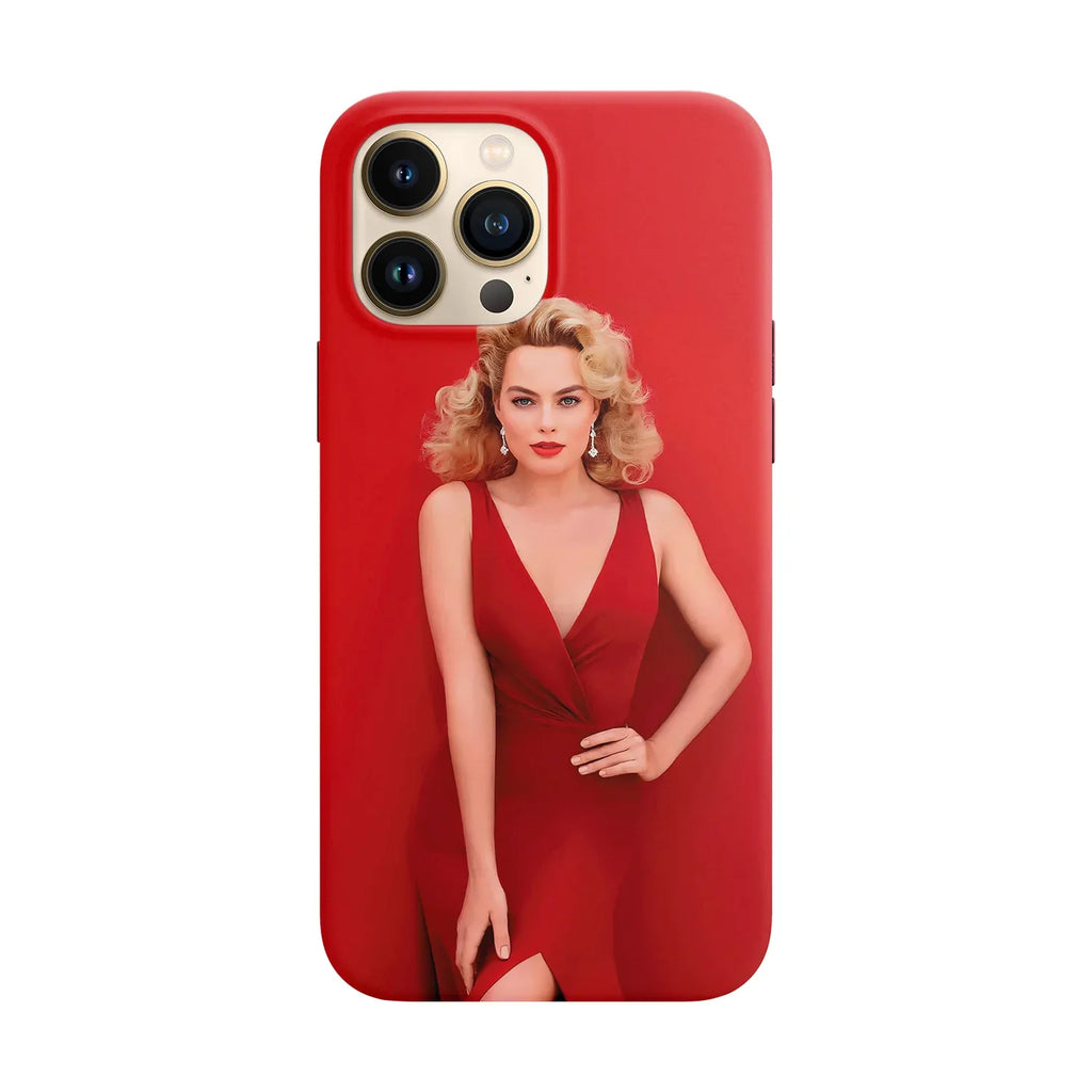 Husa compatibila cu Apple iphone 13 Pro model Margot Robbie,Silicon, Tpu, Viceversa - Viceversa