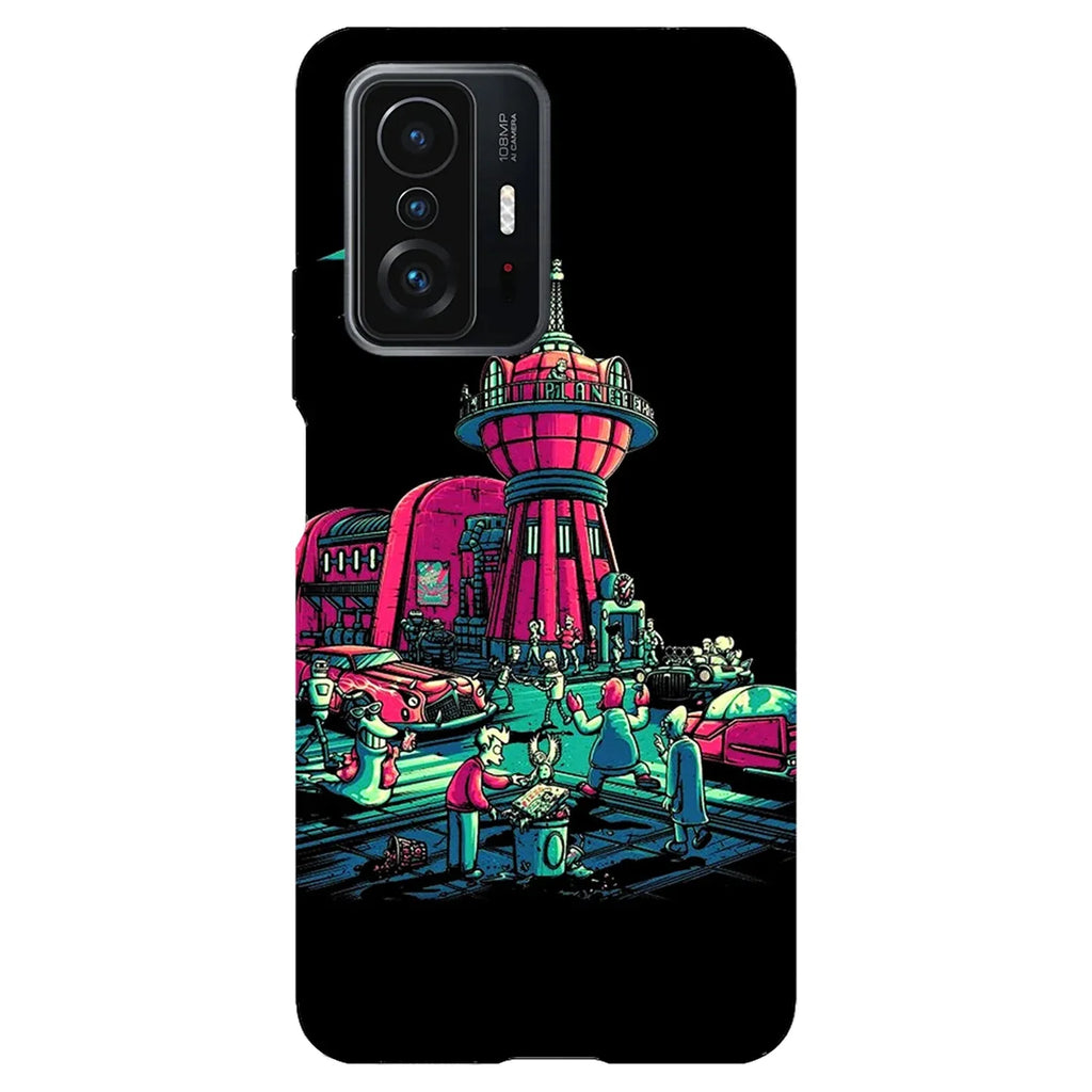 Husa compatibila cu Xiaomi 11T Pro model Futurama, Silicon, TPU, Viceversa - Viceversa