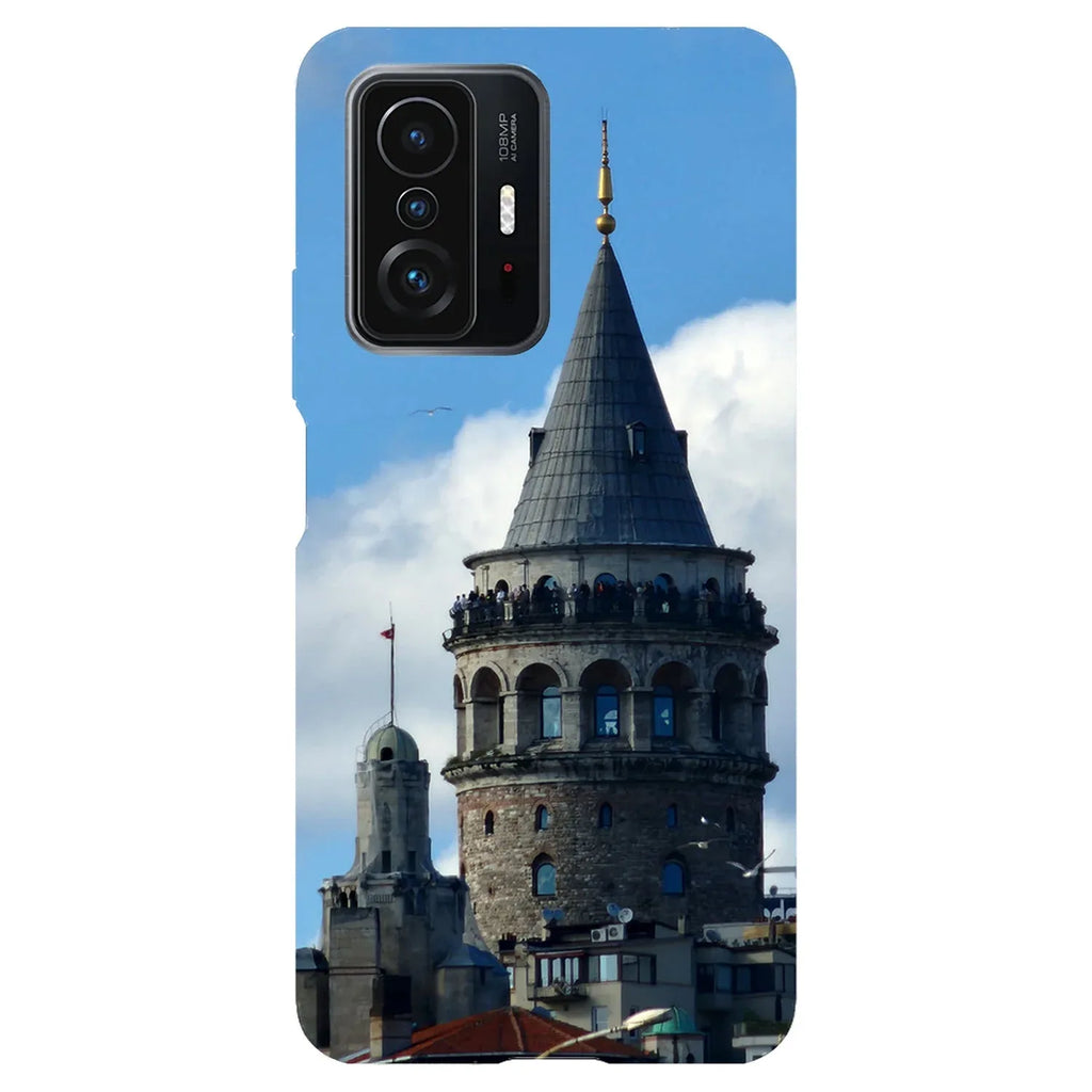 Husa compatibila cu Xiaomi 11T Pro model Galata Tower, Silicon, TPU, Viceversa - Viceversa