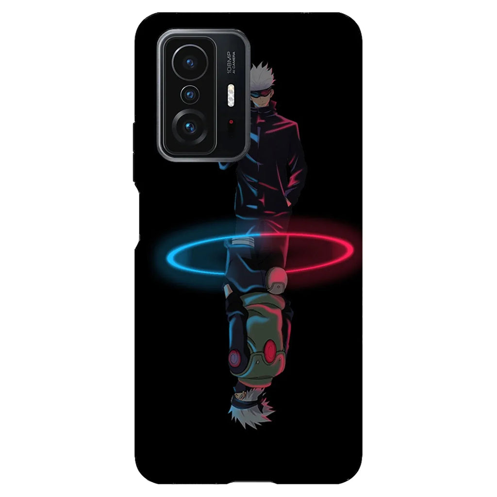 Husa compatibila cu Xiaomi 12 Pro model Gojo x Kakashi Neon, Silicon, TPU, Viceversa - Viceversa