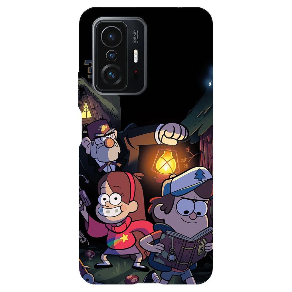 Husa compatibila cu Xiaomi 11T Pro model Gravity Falls, Silicon, TPU, Viceversa - Viceversa