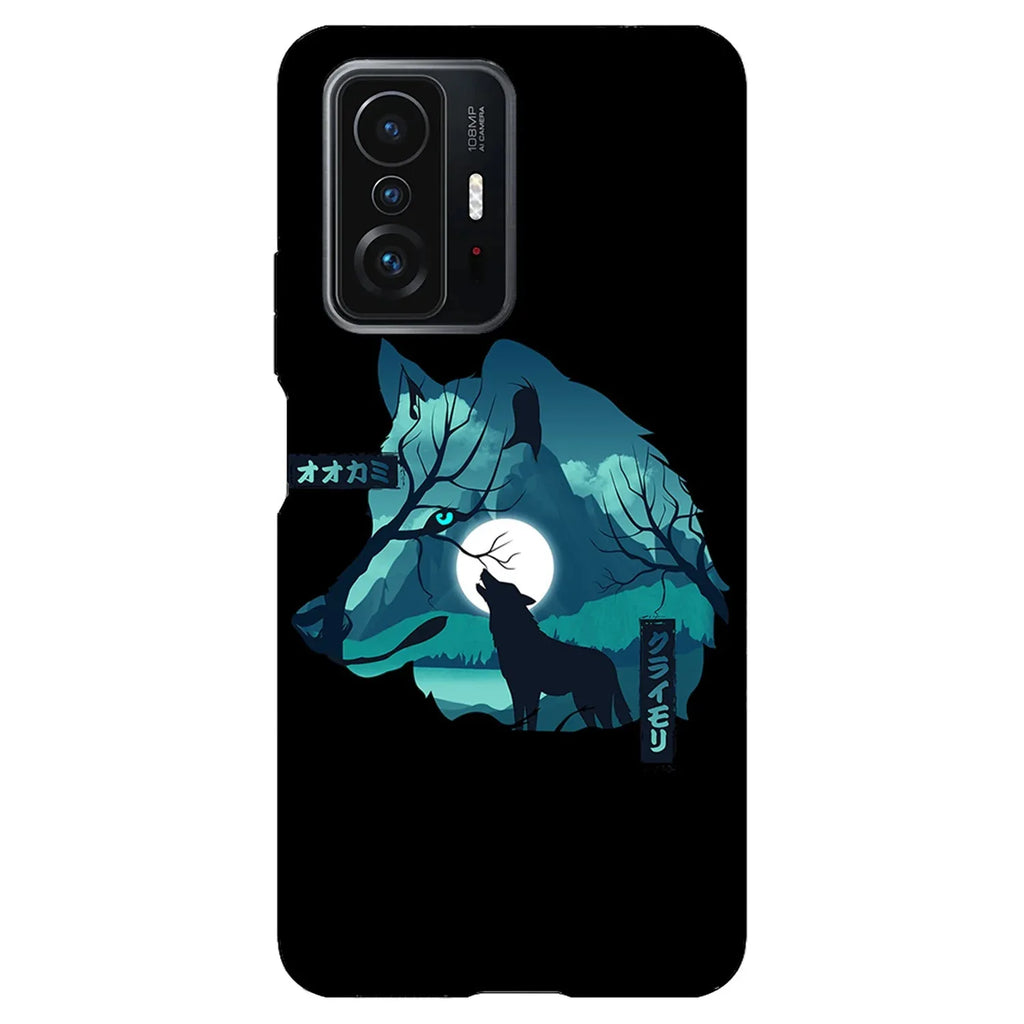Husa compatibila cu Xiaomi 11T Pro model Growling Wolf, Silicon, TPU, Viceversa - Viceversa