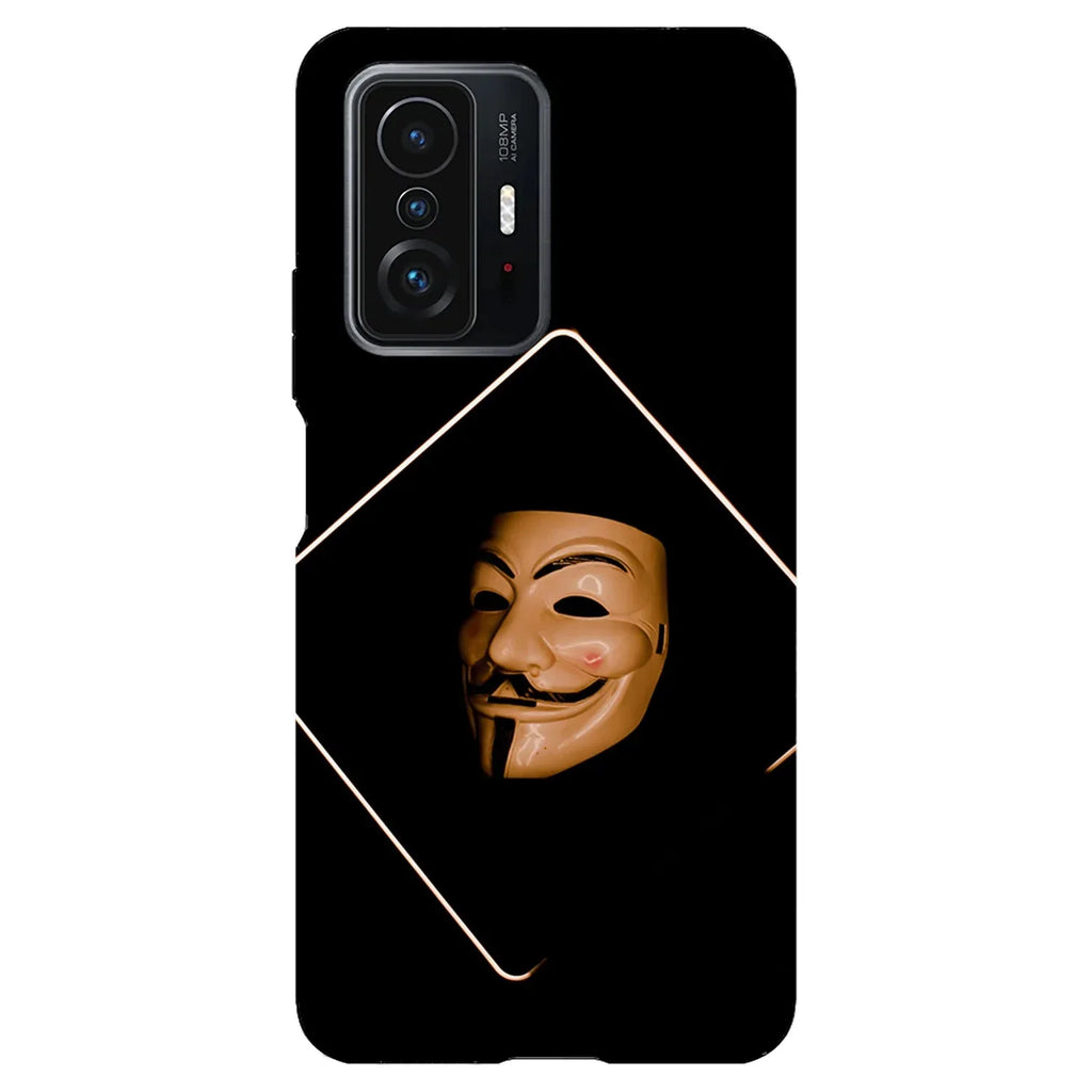 Husa compatibila cu Xiaomi 11T model Anonymus mask, Silicon, TPU, Viceversa - Viceversa