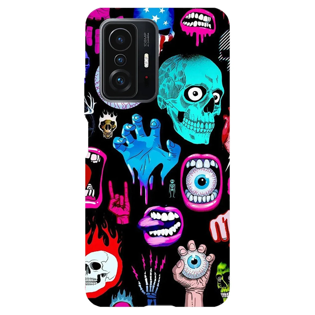 Husa compatibila cu Xiaomi 11T Pro model I got eyes on you, Silicon, TPU, Viceversa - Viceversa