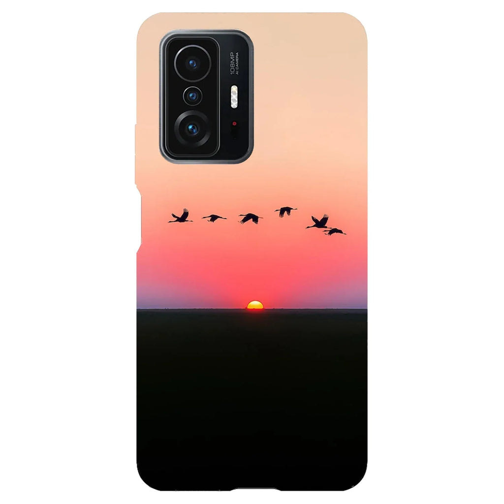 Husa compatibila cu Xiaomi 12 model Over the sunset, Silicon, TPU, Viceversa - Viceversa