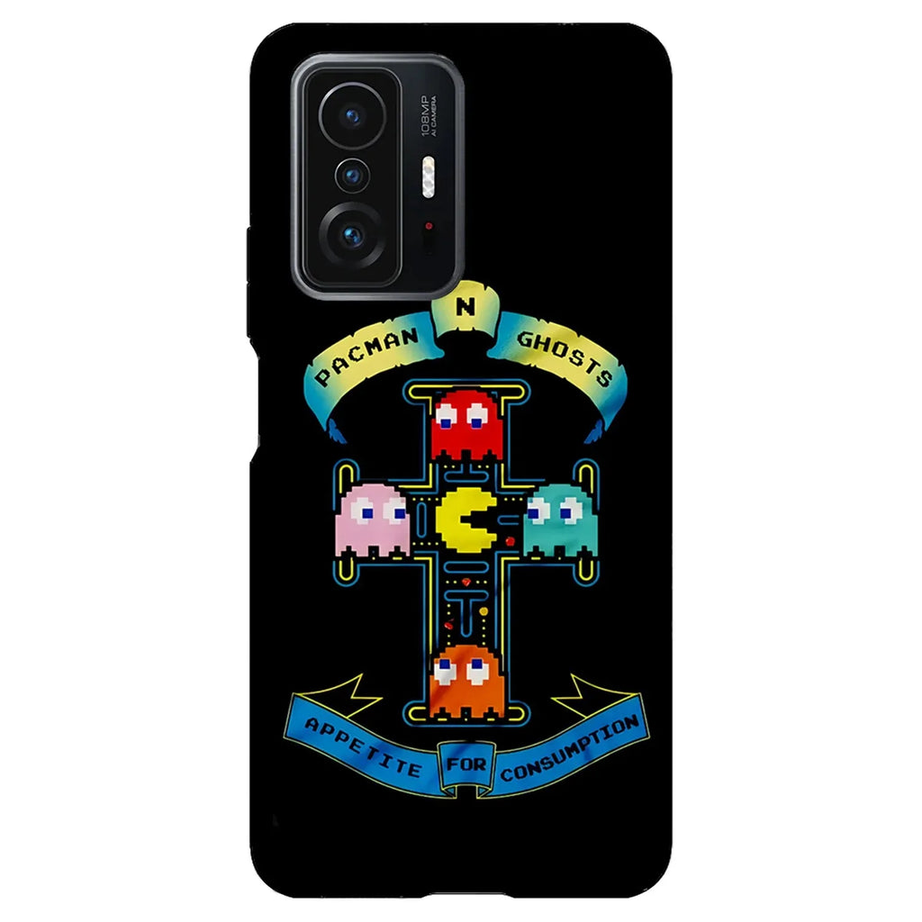 Husa compatibila cu Xiaomi 11T model Pacman N Ghosts, Silicon, TPU, Viceversa - Viceversa