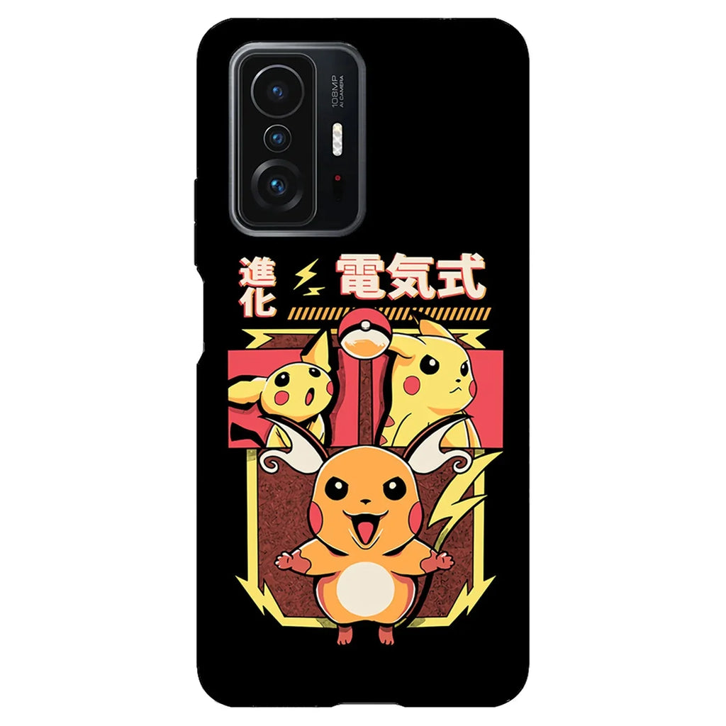 Husa compatibila cu Xiaomi 12 Pro model Pikachiu evolution, Silicon, TPU, Viceversa - Viceversa