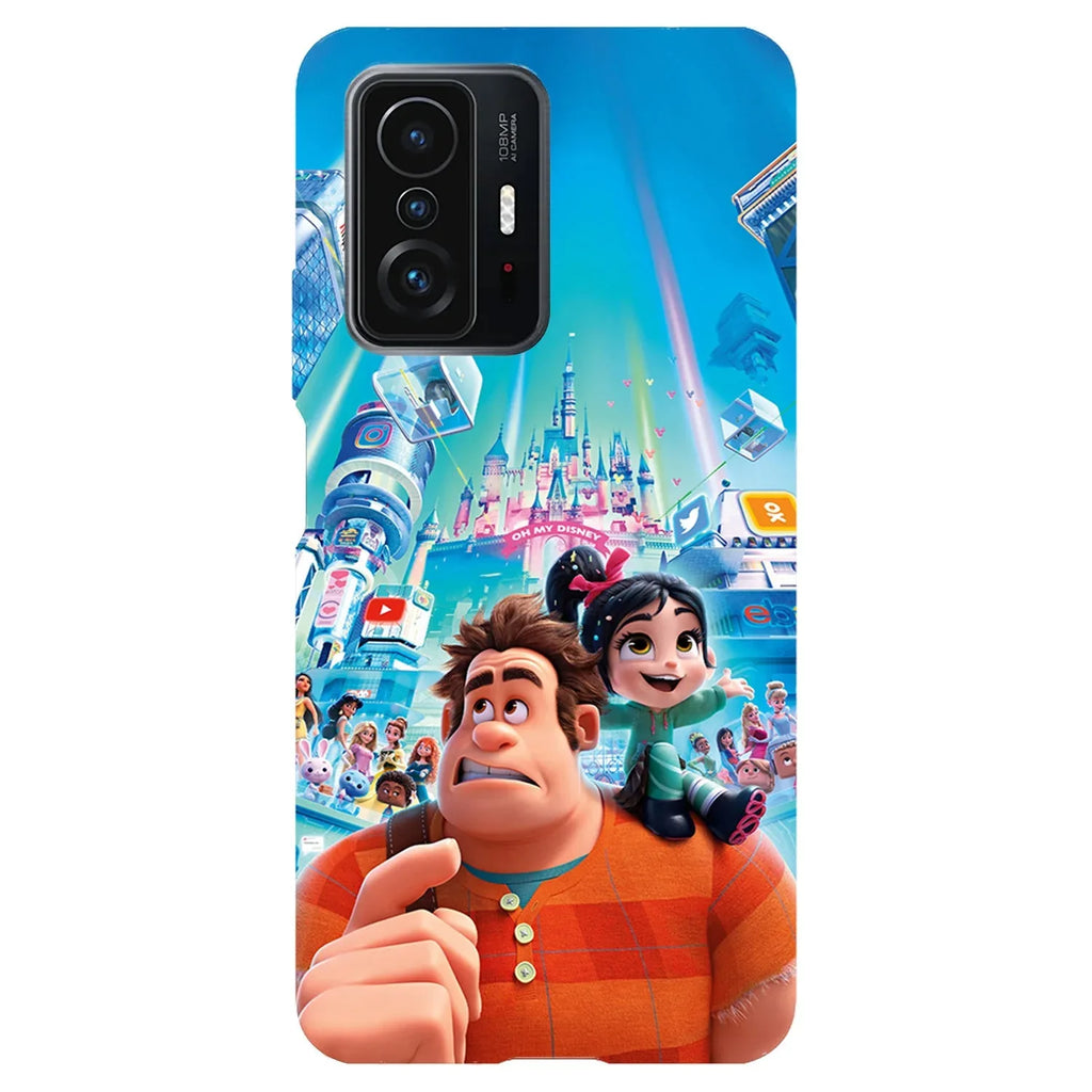 Husa compatibila cu Xiaomi 11T Pro model Ralph Breaks the Internet, Silicon, TPU, Viceversa - Viceversa