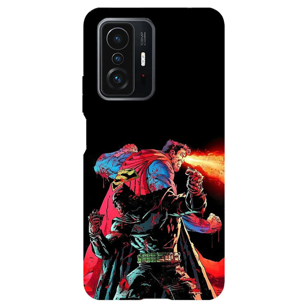 Husa compatibila cu Xiaomi 11T model Batman, Silicon, TPU, Viceversa - Viceversa