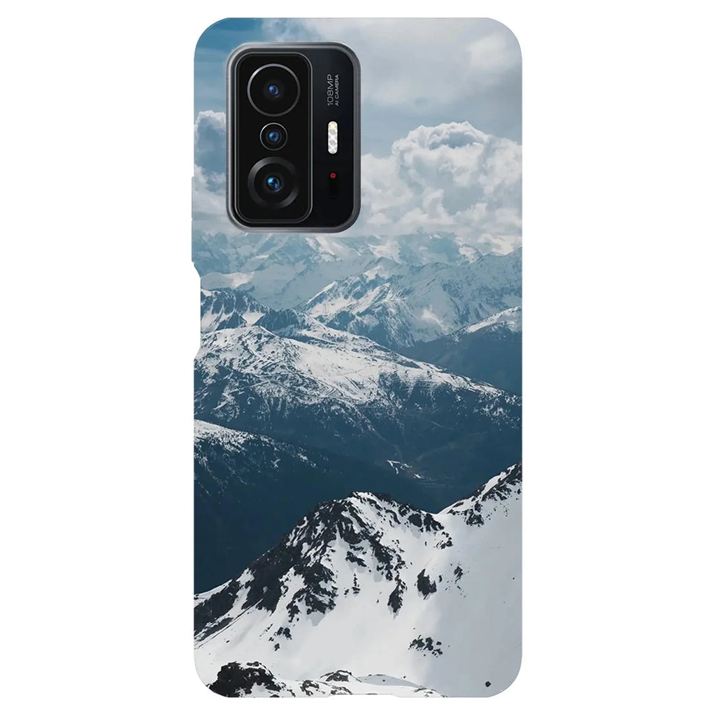 Husa compatibila cu Xiaomi 11T model Snow Mountain, Silicon, TPU, Viceversa - Viceversa