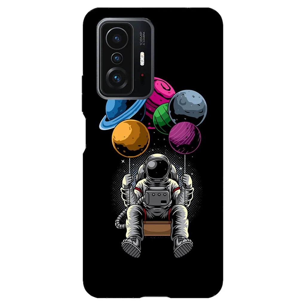 Husa compatibila cu Xiaomi 11T model Space traveler, Silicon, TPU, Viceversa - Viceversa