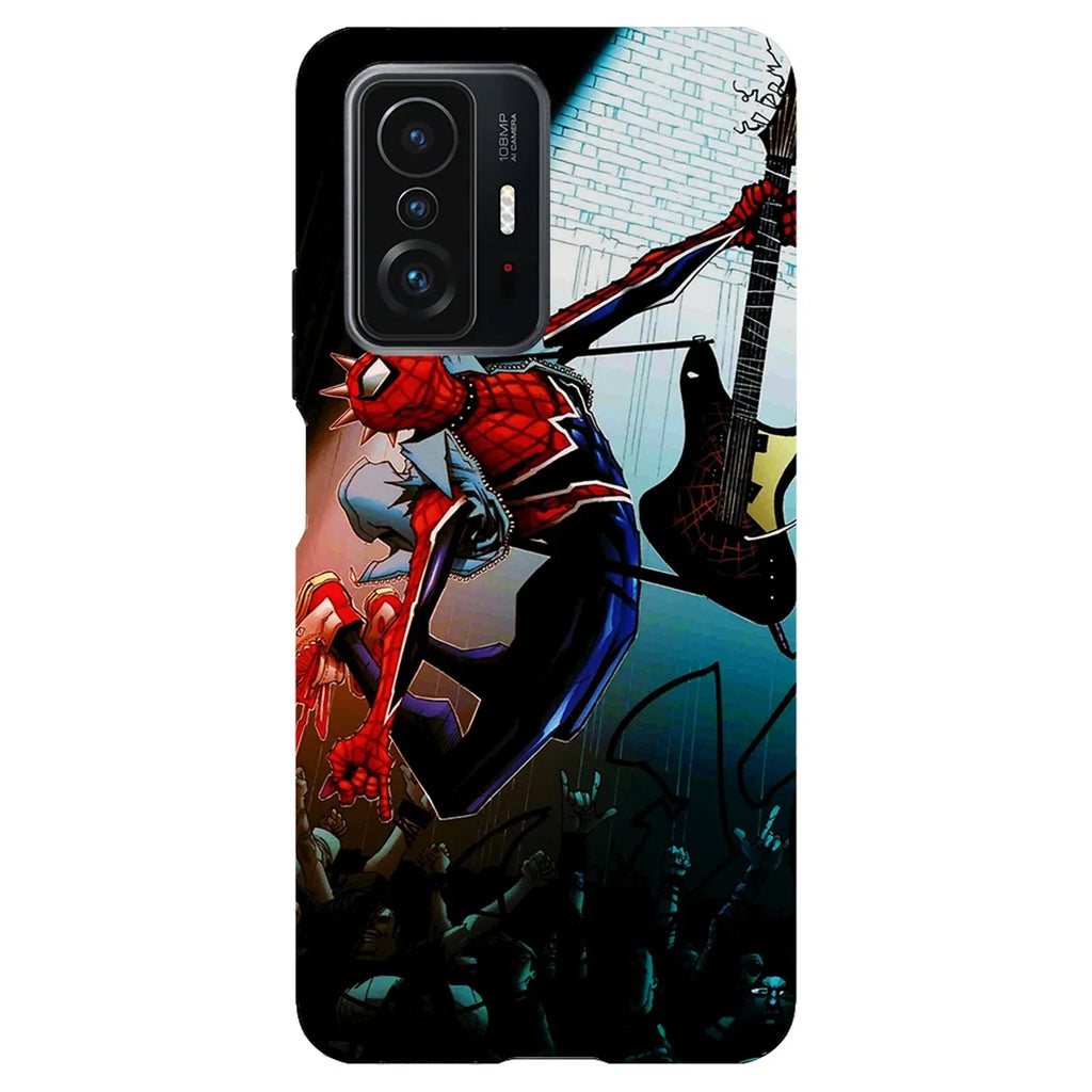 Husa compatibila cu Xiaomi 11T Pro model Spiderpunk, Silicon, TPU, Viceversa - Viceversa