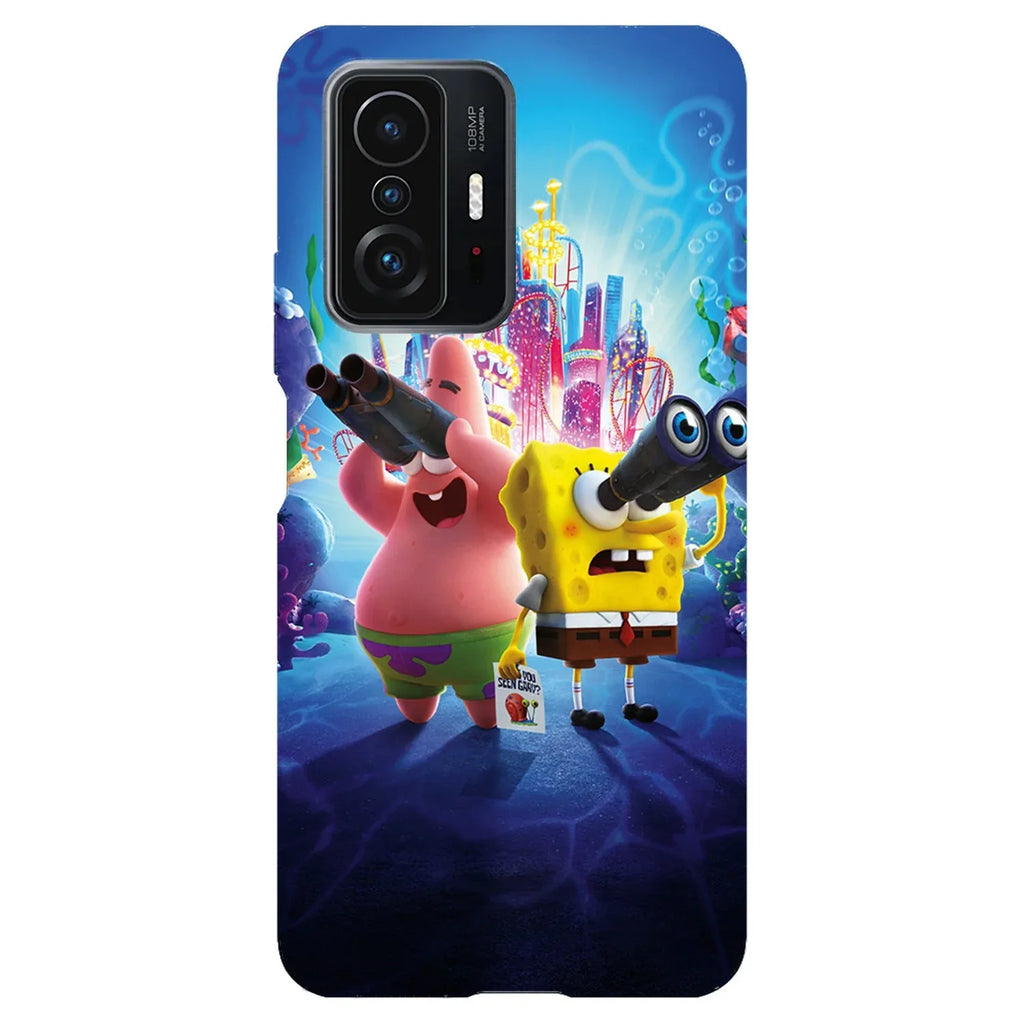 Husa compatibila cu Xiaomi 11T Pro model Sponge on the run, Silicon, TPU, Viceversa - Viceversa