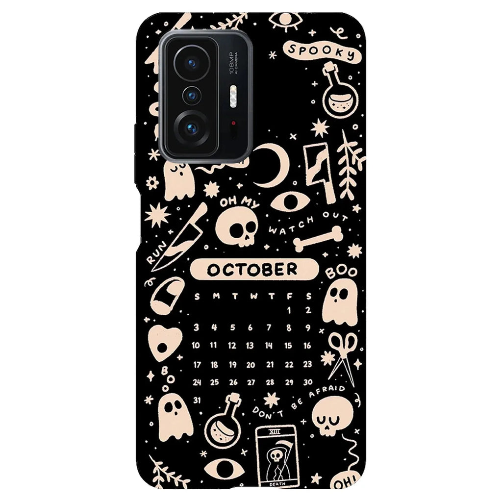 Husa compatibila cu Xiaomi 11T Pro model Spooktober, Silicon, TPU, Viceversa - Viceversa