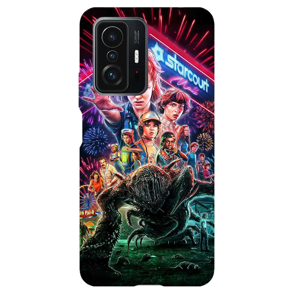 Husa compatibila cu Xiaomi 11T model Stranger Things, Silicon, TPU, Viceversa - Viceversa
