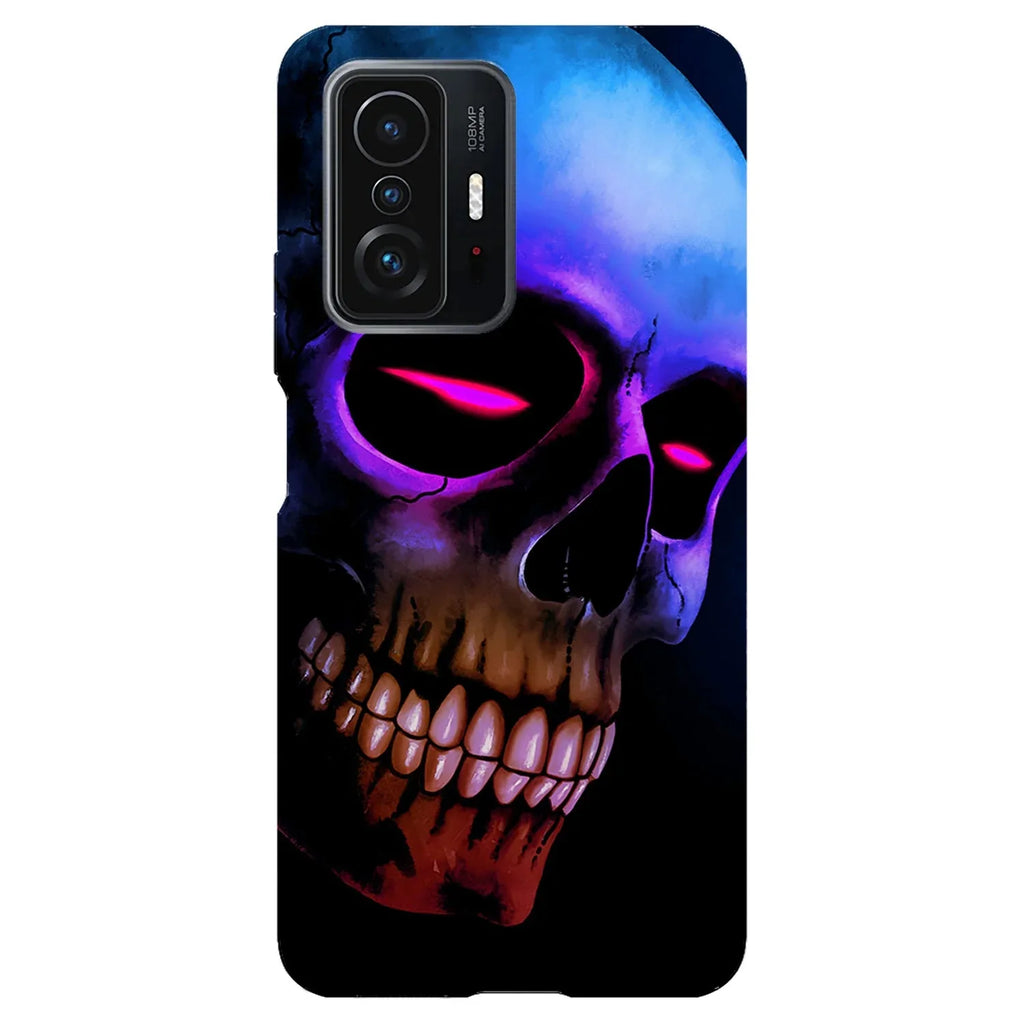 Husa compatibila cu Xiaomi 11T Pro model The look of death, Silicon, TPU, Viceversa - Viceversa